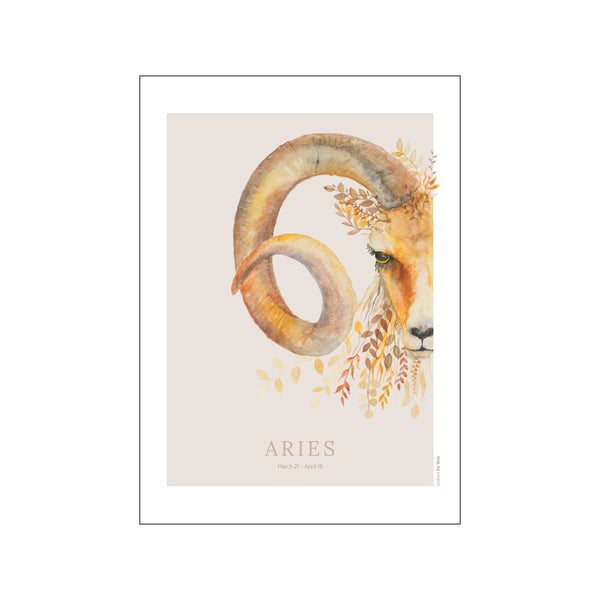 Aries — Art print by All By Voss from Poster & Frame