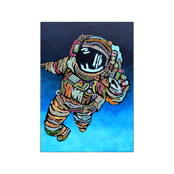 Astronaut Ver.2 — Art print by Vadim R from Poster & Frame