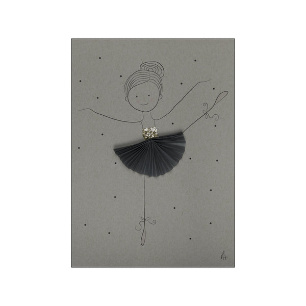Ballerina Alba Plisse' — Art print by Mette Handberg from Poster & Frame