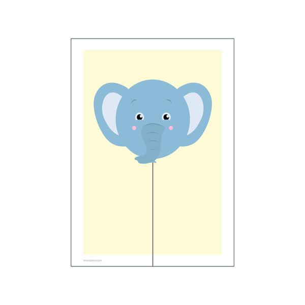 Balloon Animals Elephant — Art print by Wonderhagen from Poster & Frame