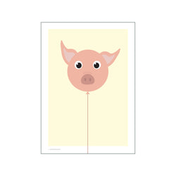 Balloon Animals Pig — Art print by Wonderhagen from Poster & Frame