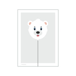 Balloon Animals Polar Bear — Art print by Wonderhagen from Poster & Frame