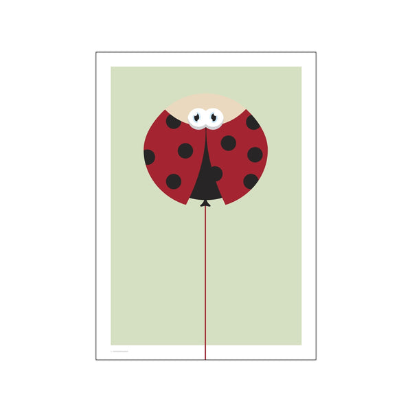 Balloon Animals Ladybug — Art print by Wonderhagen from Poster & Frame