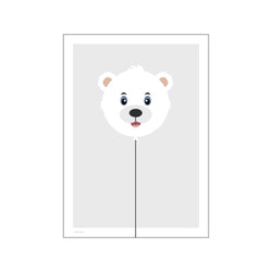 Balloon Animals Polar Bear — Art print by Wonderhagen from Poster & Frame