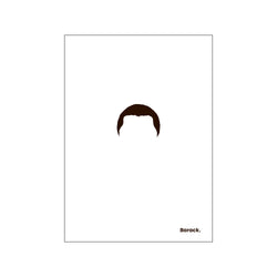 Barack - White — Art print by Mugstars CO from Poster & Frame