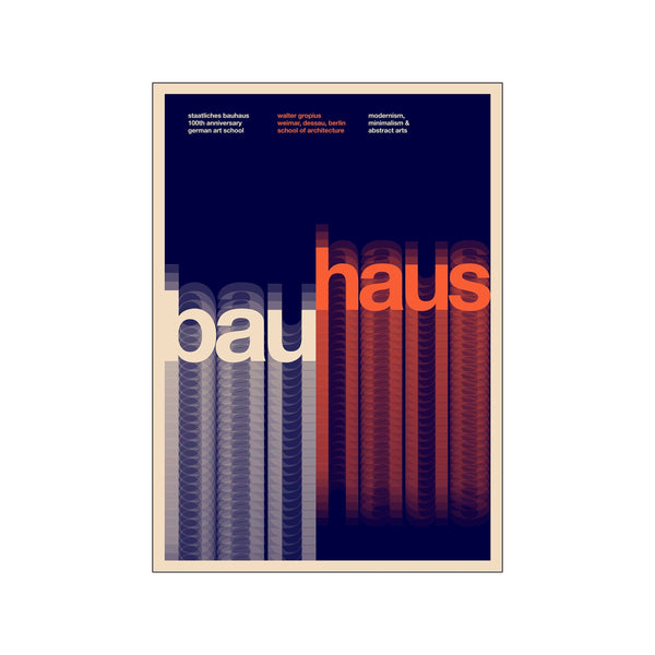 Bauhaus art — Art print by PSTR Studio from Poster & Frame