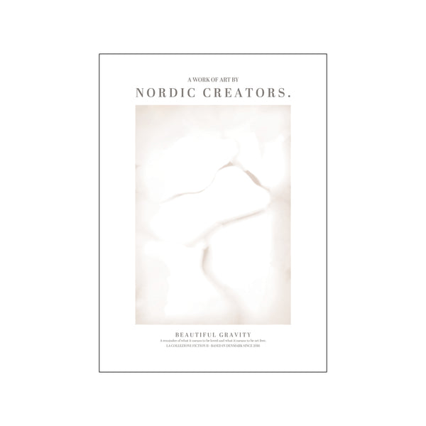 Beautiful Gravity — Art print by Nordic Creator from Poster & Frame