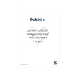 Bedstefar — Art print by Songshape from Poster & Frame