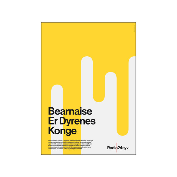 Bearnaise er dyrenes konge — Art print by Tobias Røder SHOP from Poster & Frame