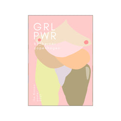 Bianca GRL PWR — Art print by By Berner from Poster & Frame
