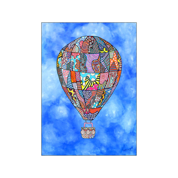 Big dreams - Blue skies edition — Art print by Vadim R from Poster & Frame