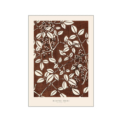 Bijutsu Sekai - Leaf pattern — Art print by Japandi x PSTR Studio from Poster & Frame