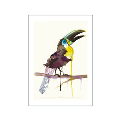Birdwatch Citron — Art print by Cellard'or from Poster & Frame