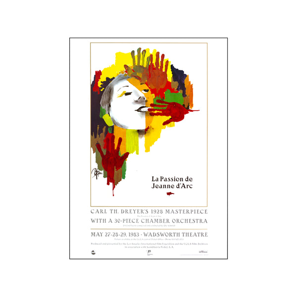 La Passion de Jeanne d'Are — Art print by Bjørn Wiinblad from Poster & Frame