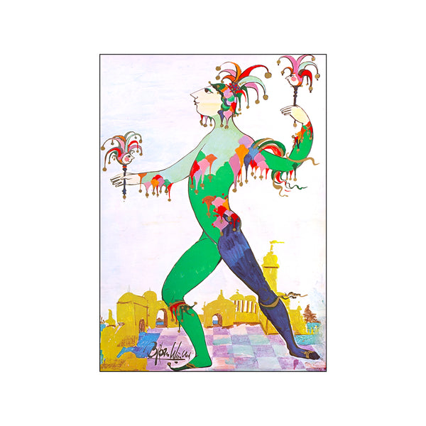 The Jester -The Little Mermaid — Art print by Bjørn Wiinblad from Poster & Frame