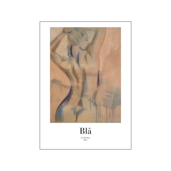 Blå — Art print by Lot Winther from Poster & Frame