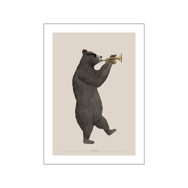 Black Bear — Art print by Cellard'or from Poster & Frame