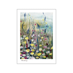 Blomsterenge — Art print by Lydia Wienberg from Poster & Frame