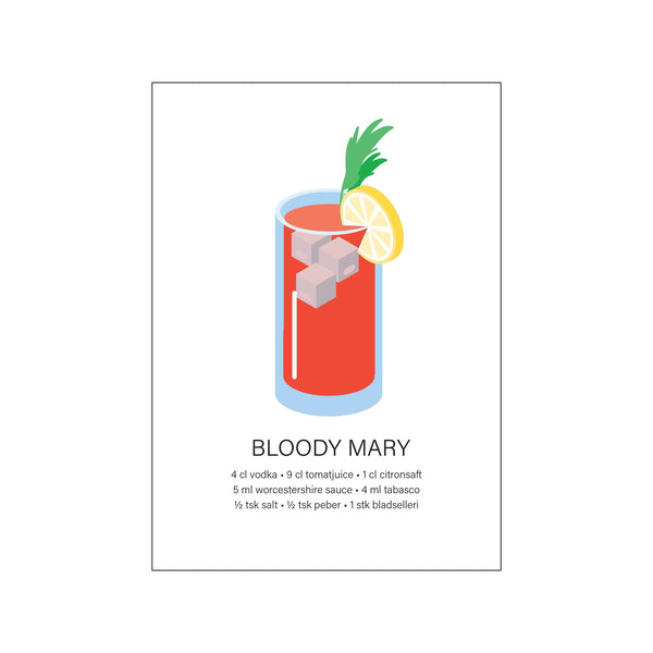 Bloody Mary — Art print by Mette Iversen from Poster & Frame