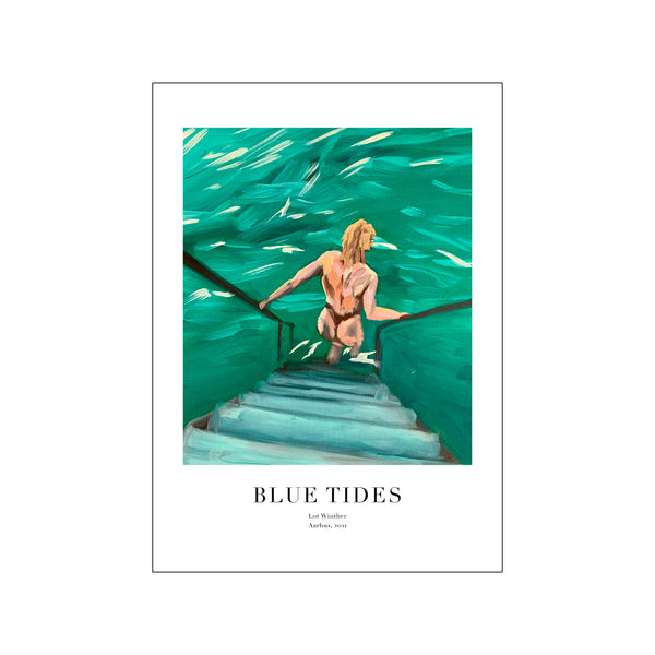Blue Tides 05 — Art print by Lot Winther from Poster & Frame