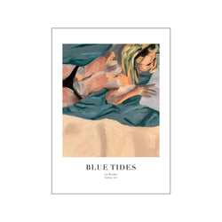 Blue Tides 09 — Art print by Lot Winther from Poster & Frame