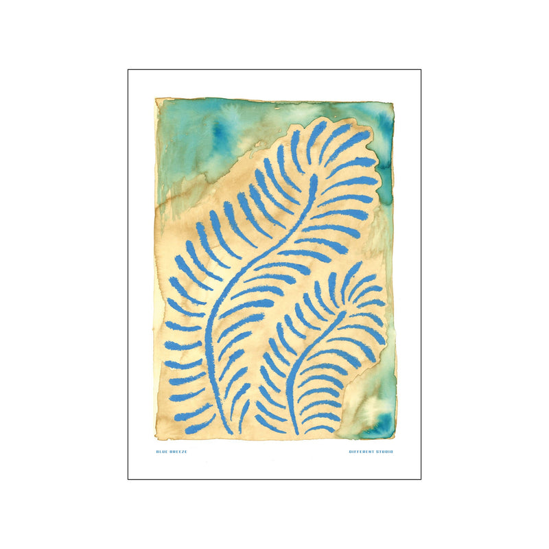 Blue Breeze — Art print by Different Studio from Poster & Frame