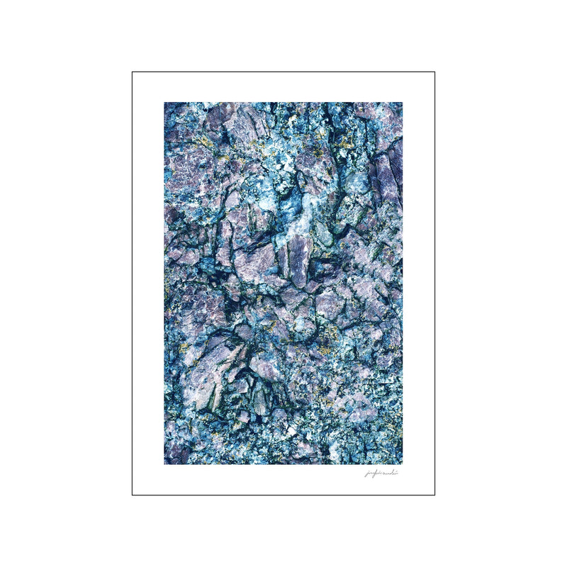 Blue Crystal — Art print by Kalejdo from Poster & Frame