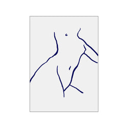 Blue Sketch — Art print by By Garmi from Poster & Frame