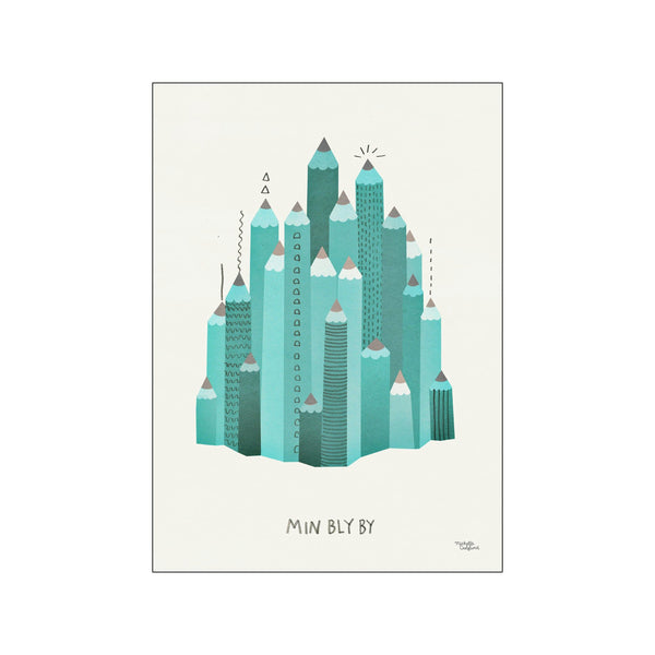 Blyby — Art print by Michelle Carlslund - Kids from Poster & Frame