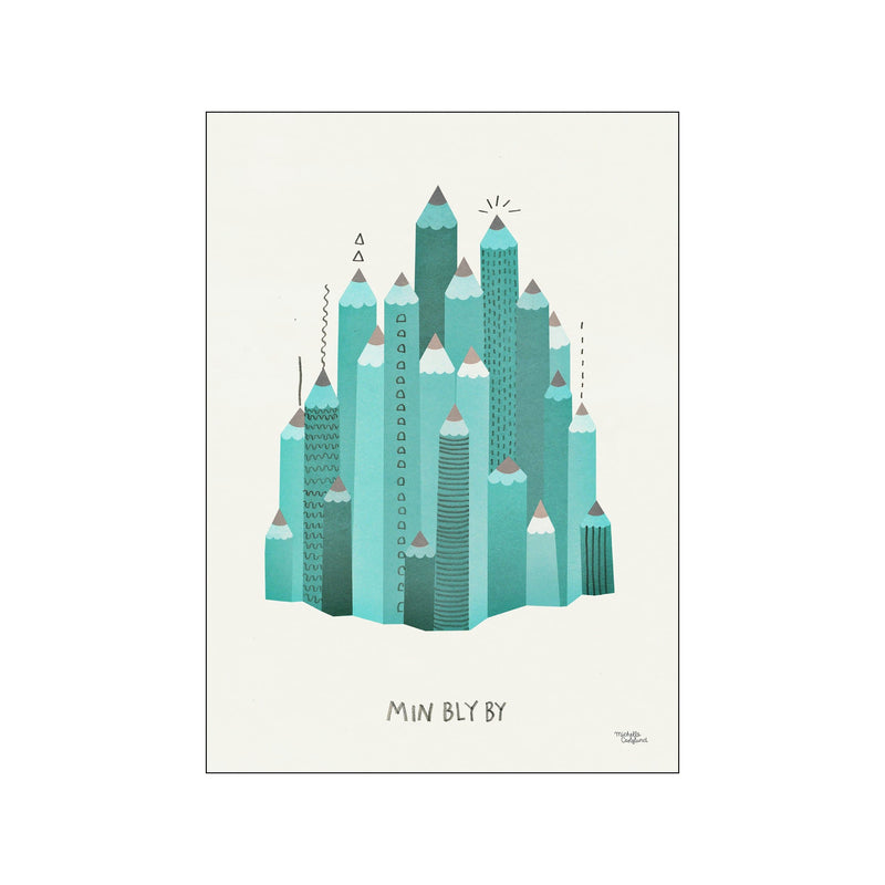 Blyby — Art print by Michelle Carlslund - Kids from Poster & Frame