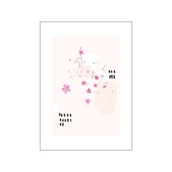 Botanica Fuxia — Art print by Sara Rossi from Poster & Frame