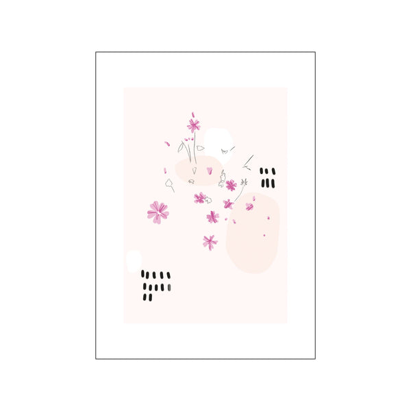 Botanica Fuxia — Art print by Sara Rossi from Poster & Frame
