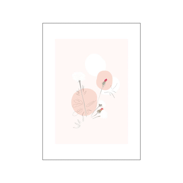 Botanica Giallo Rosa — Art print by Sara Rossi from Poster & Frame