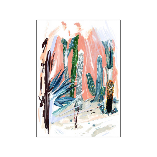 Botanical Cactus — Art print by French Toast Studio from Poster & Frame