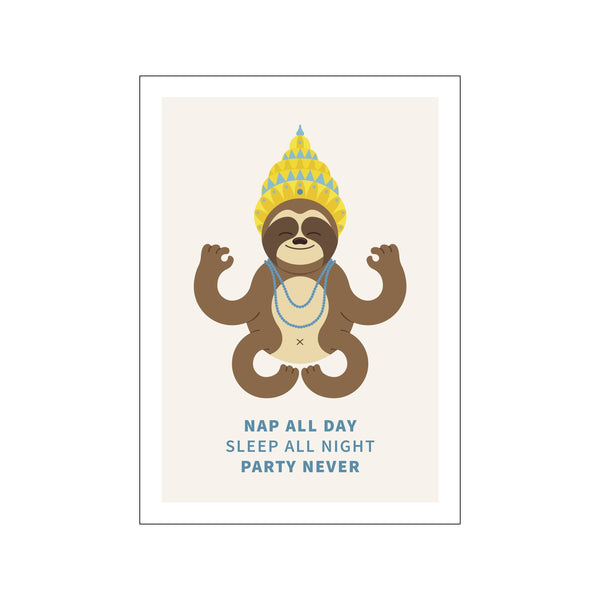Budda — Art print by Stay Cute from Poster & Frame