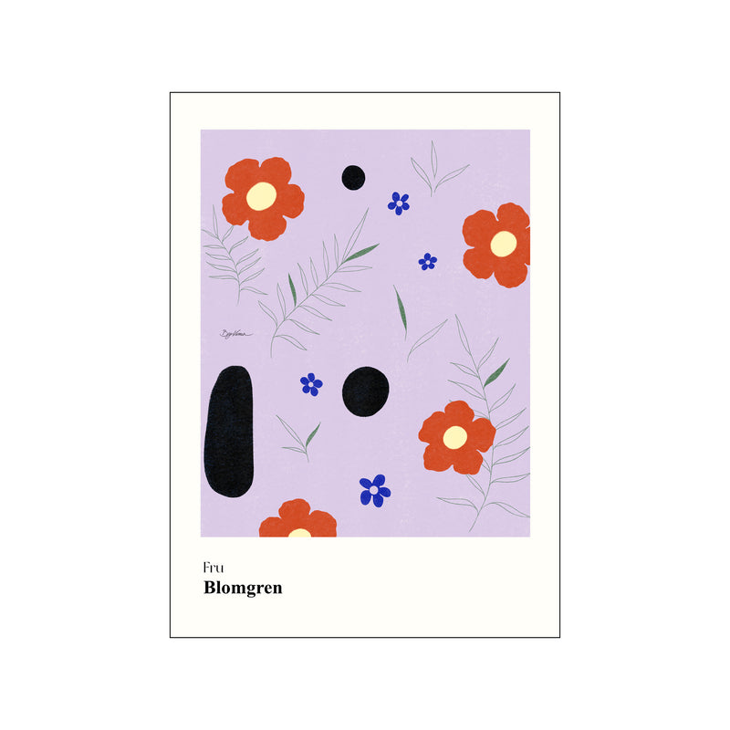 Fru Blomgren — Art print by By Vima from Poster & Frame