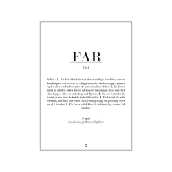 Far definition — Art print by Citatplakat from Poster & Frame