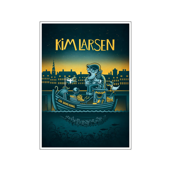 Christianshavns Kanal — Art print by Copenhagen Poster from Poster & Frame
