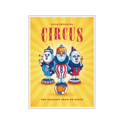 Circus — Art print by Copenhagen Poster from Poster & Frame