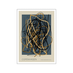 Copenhagen Abstract — Art print by Rune Elmegaard from Poster & Frame