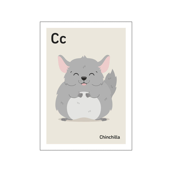 C — Art print by Stay Cute from Poster & Frame