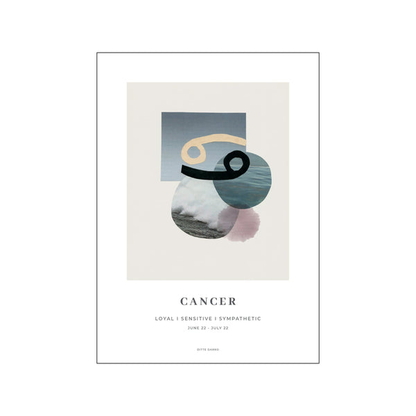 Cancer — Art print by Ditte Darko from Poster & Frame