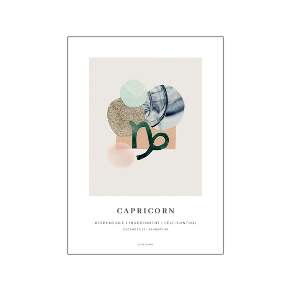 Capricorn — Art print by Ditte Darko from Poster & Frame