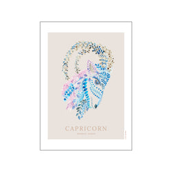 Capricorn — Art print by All By Voss from Poster & Frame