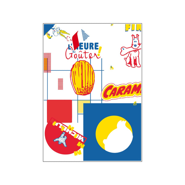 Carambar — Art print by Hello Bonjour from Poster & Frame