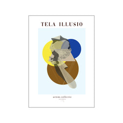 TELA ILLUSIO — Art print by Caroline Charef from Poster & Frame