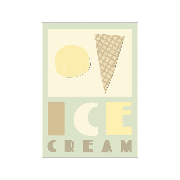 Cheer up Ice Cream — Art print by French Toast Studio from Poster & Frame