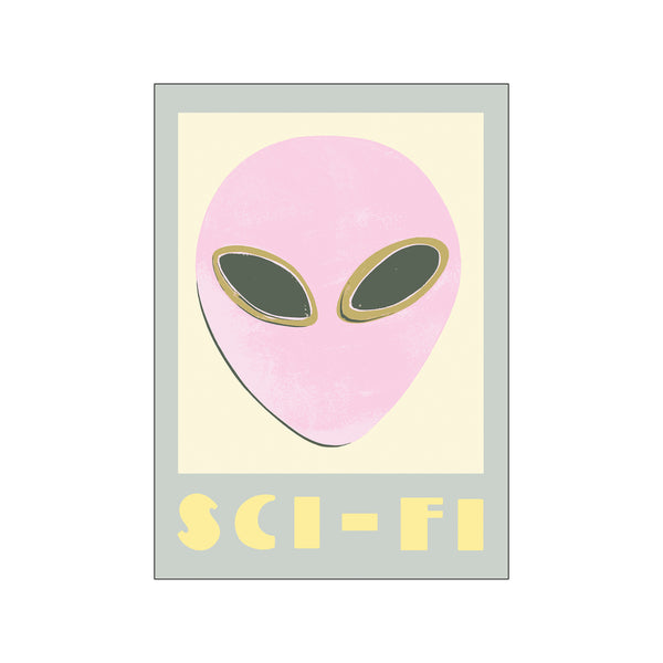 Cheer up Sci-fi — Art print by French Toast Studio from Poster & Frame