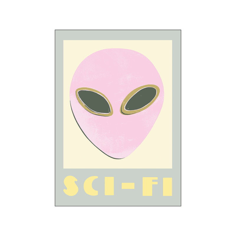 Cheer up Sci-fi — Art print by French Toast Studio from Poster & Frame
