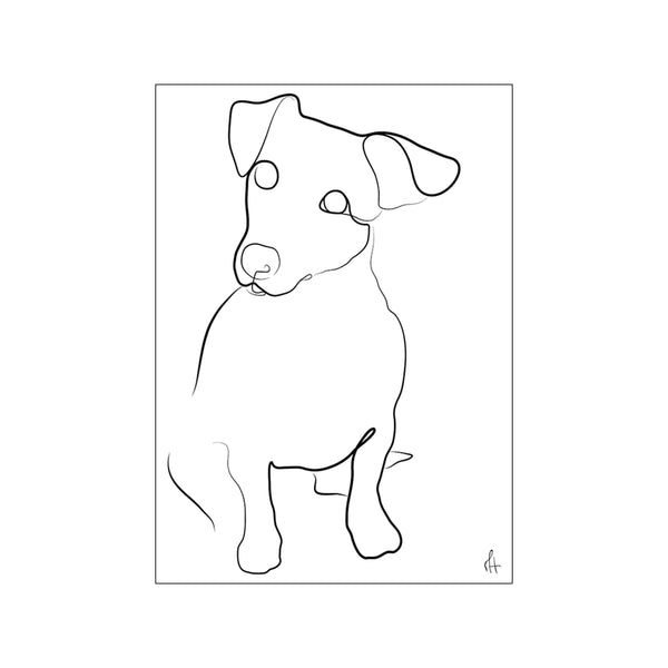 Chien — Art print by Mette Handberg from Poster & Frame
